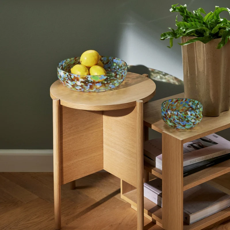 Table d'appoint en chêne naturel Heritage - Hübsch