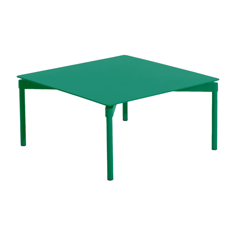 Table basse en aluminium vert menthe Fromme - Petite Friture