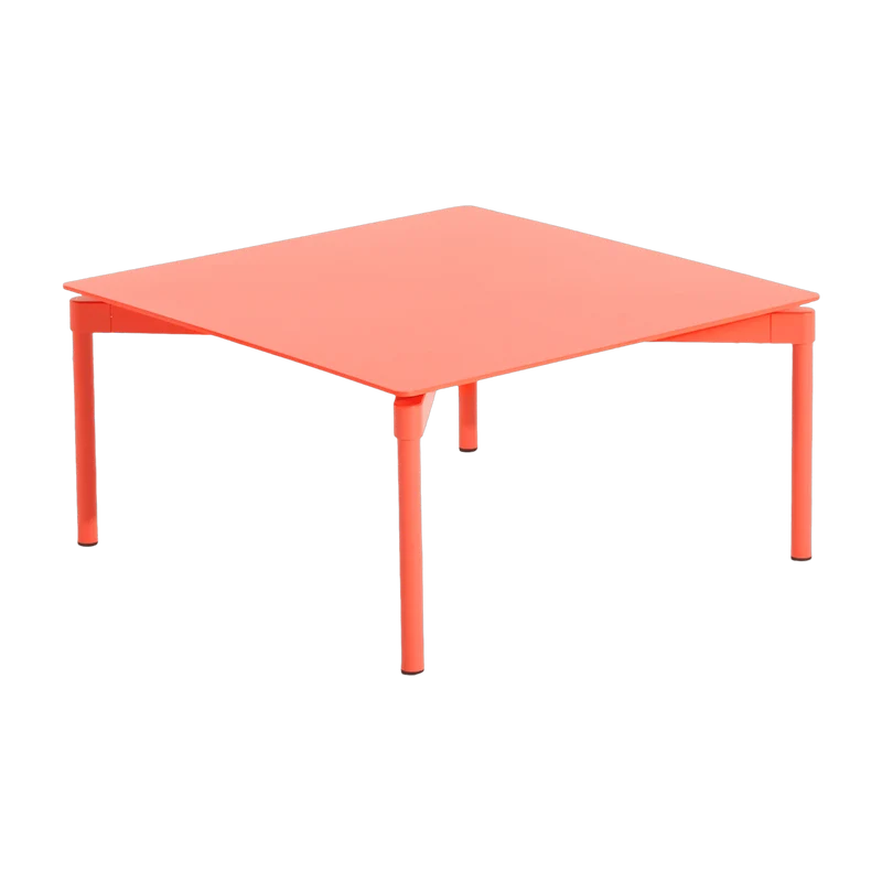Table basse en aluminium corail Fromme - Petite Friture