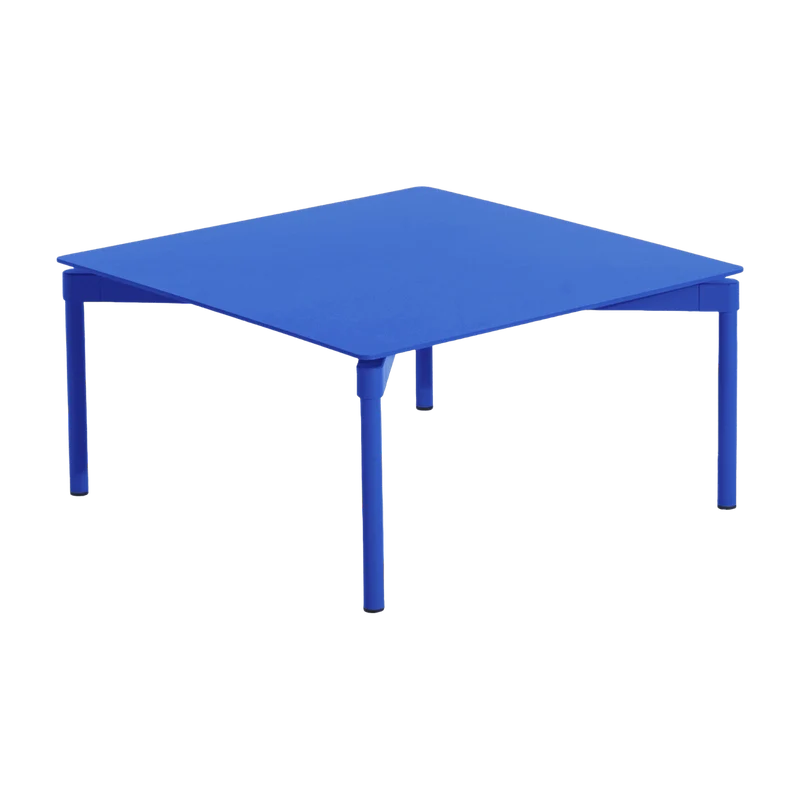 Table basse en aluminium bleu Fromme - Petite Friture