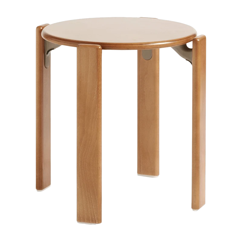 Tabouret en bois de hêtre doré Rey - HAY