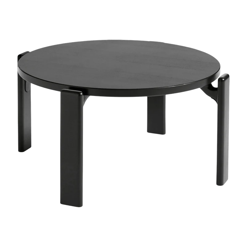 Table basse en bois de hêtre noire Rey - HAY