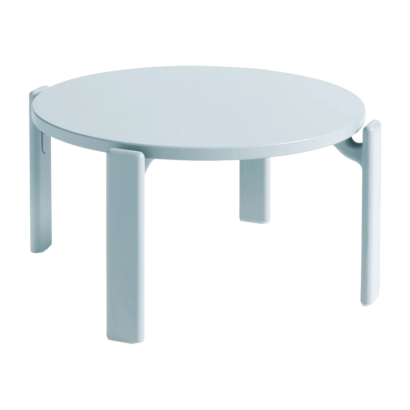 Table basse en bois de hêtre bleu ardoise Rey - HAY
