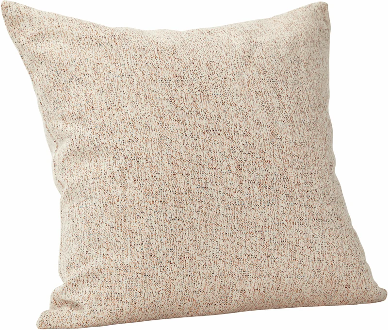 Coussin 60 x 60 cm sable et orange Speckle - Hübsch