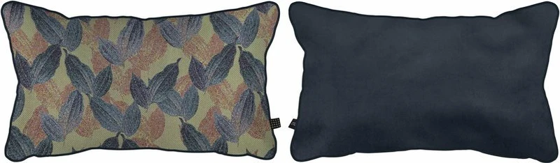 Coussin Blue Leaves 50x30 cm - Mette Ditmer