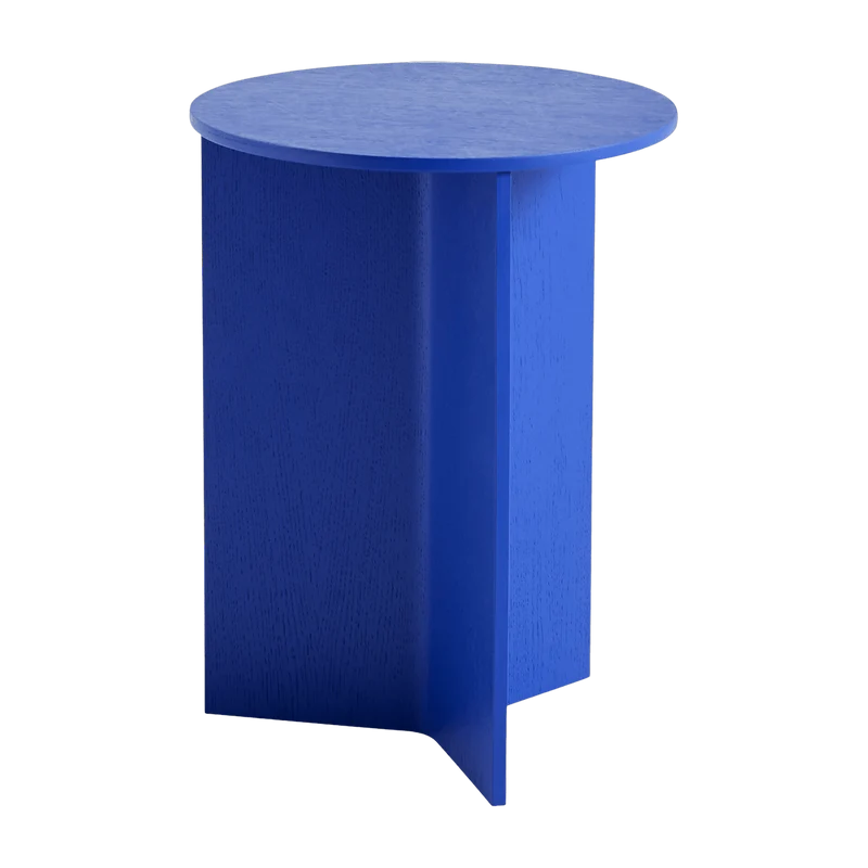 Table d'appoint en chêne bleu Slit - HAY