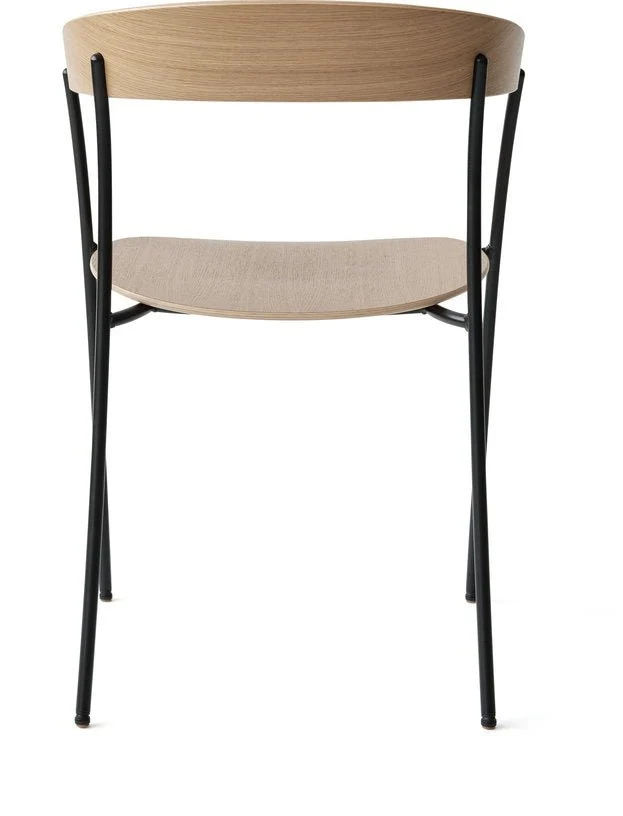 Chaise avec accoudoirs en chêne Missing - New Works