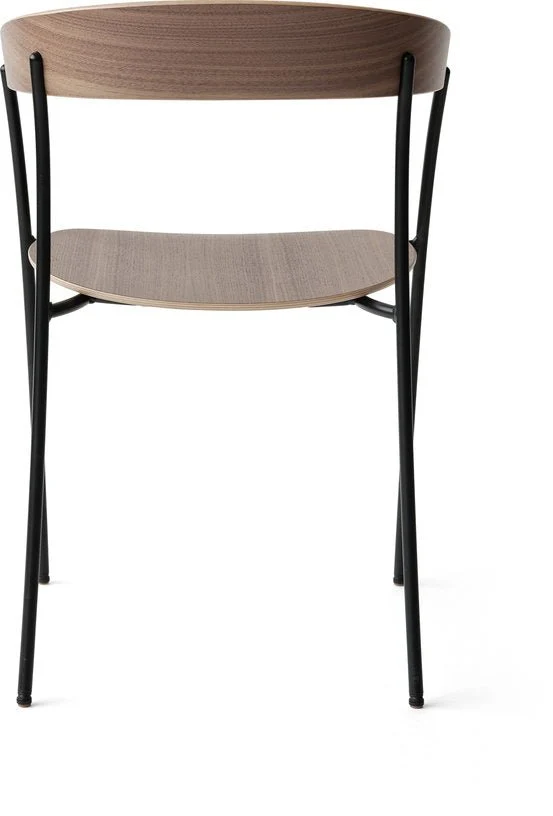 Chaise avec accoudoirs en noyer Missing - New Works