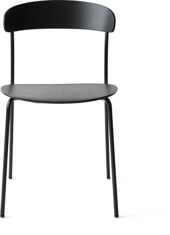 Chaise noire en frêne Missing - New Works