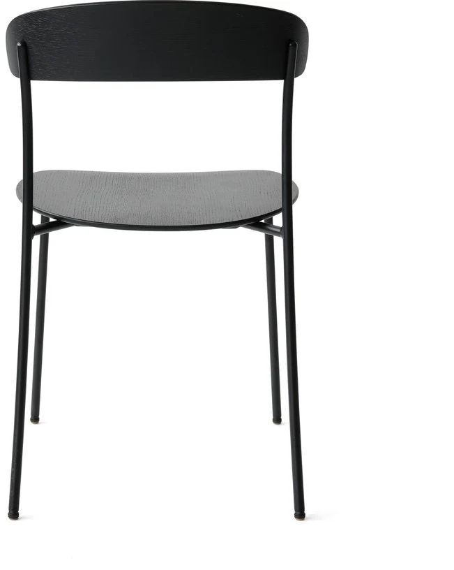 Chaise noire en frêne Missing - New Works