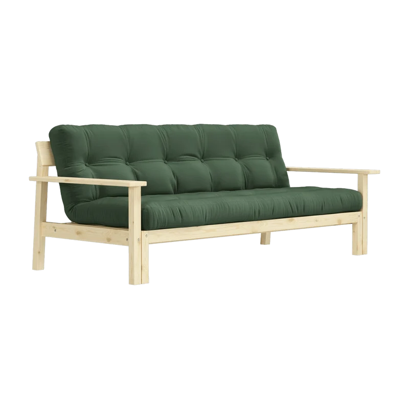 Canapé-lit vert olive Unwind - Karup Design