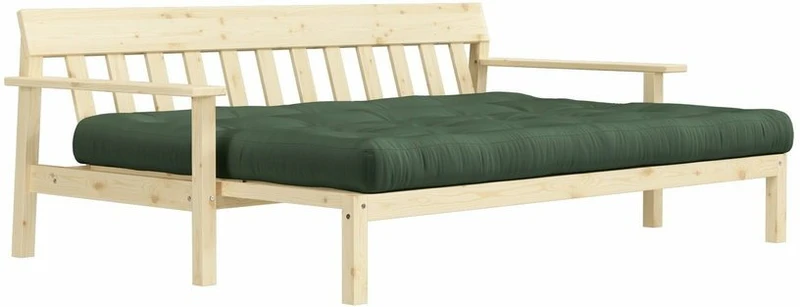 Canapé-lit vert olive Unwind - Karup Design