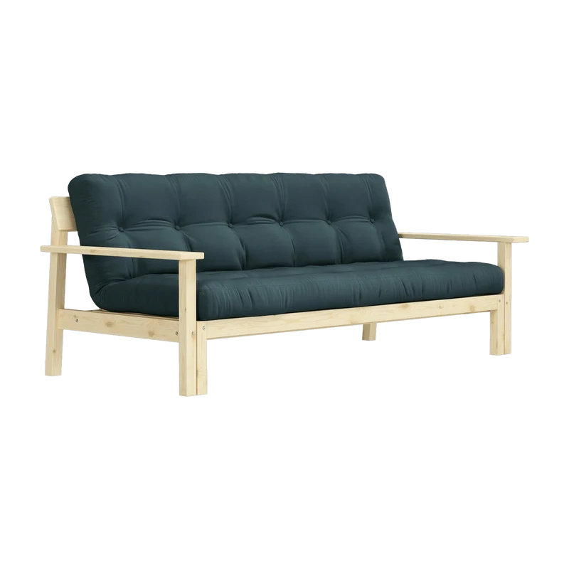 Canapé-lit bleu pétrole Unwind - Karup Design