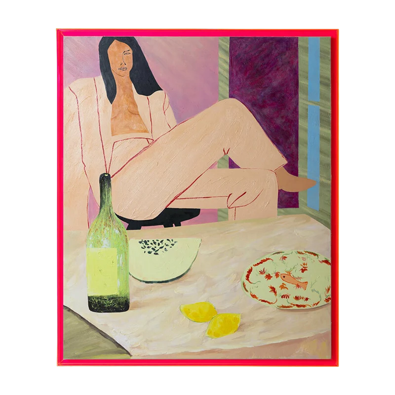 Œuvre d'art encadrée Get Your Groove On (127X152Cm) - HKLIVING