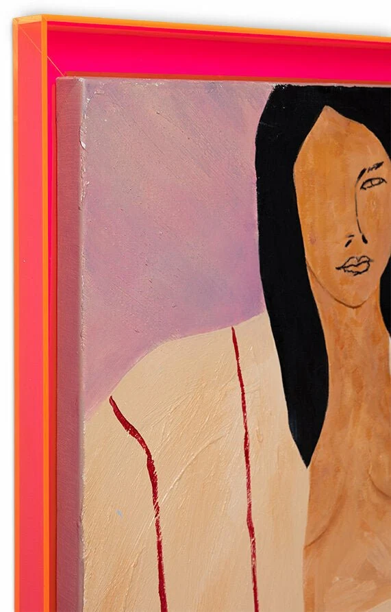 Œuvre d'art encadrée Get Your Groove On (127X152Cm) - HKLIVING