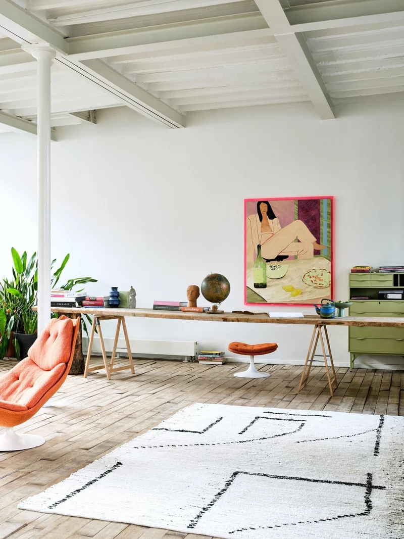 Œuvre d'art encadrée Get Your Groove On (127X152Cm) - HKLIVING