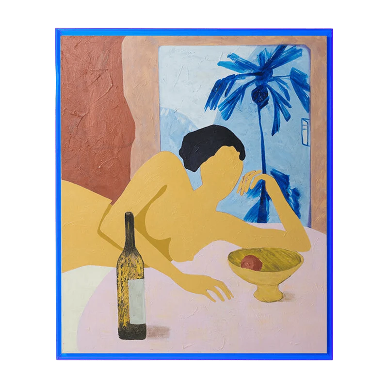 Oeuvre d'art encadrée 'Catch My Drift' 107 x 127Cm - HKliving
