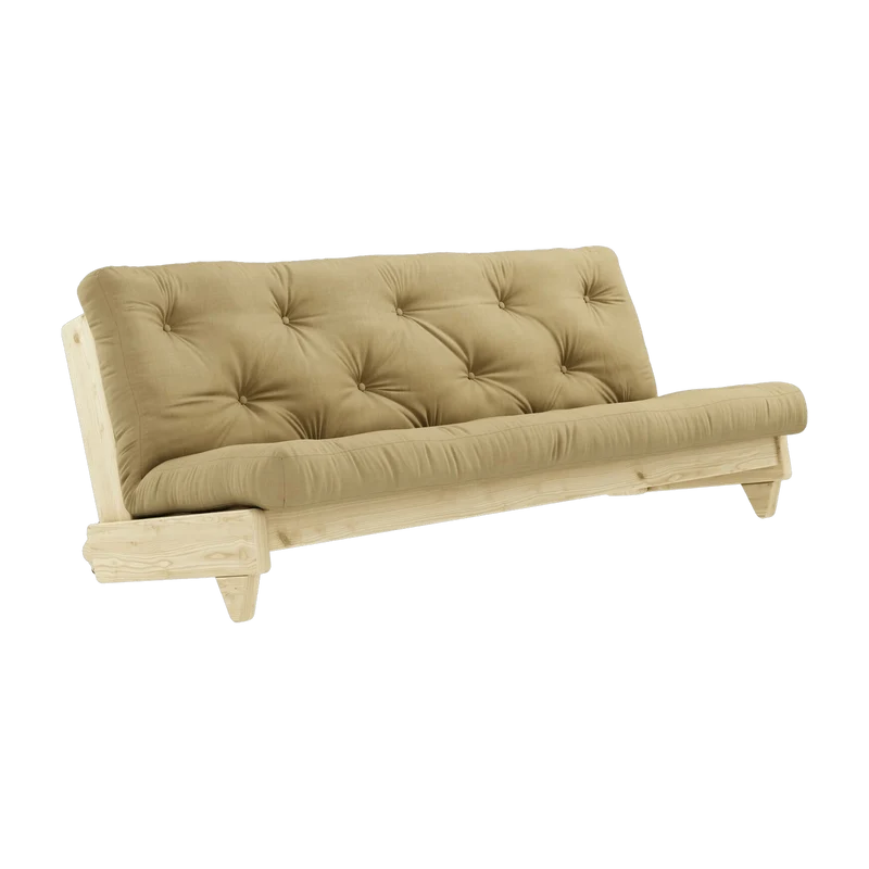 Canapé convertible beige blé Fresh - Karup Design