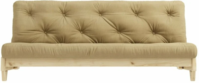 Canapé convertible beige blé Fresh - Karup Design