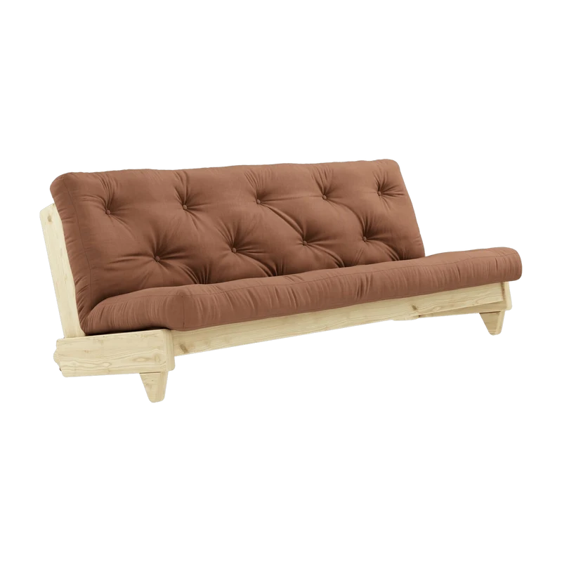 Canapé convertible marron argile Fresh - Karup Design