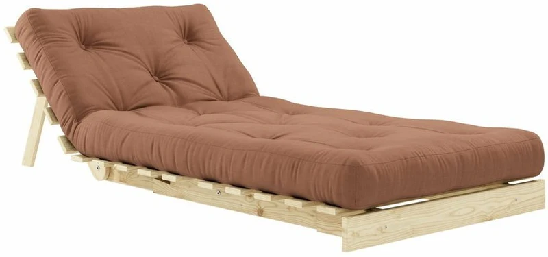 Fauteuil convertible Marron Argile Roots 90 - Karup Design