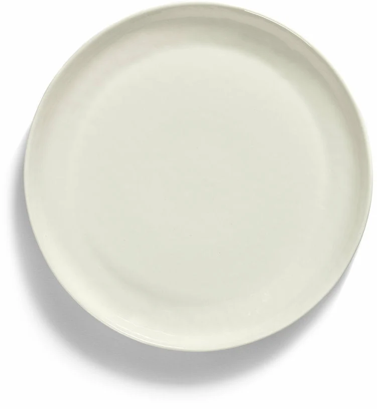 Plateau blanc avec motif bleu Feast - Serax