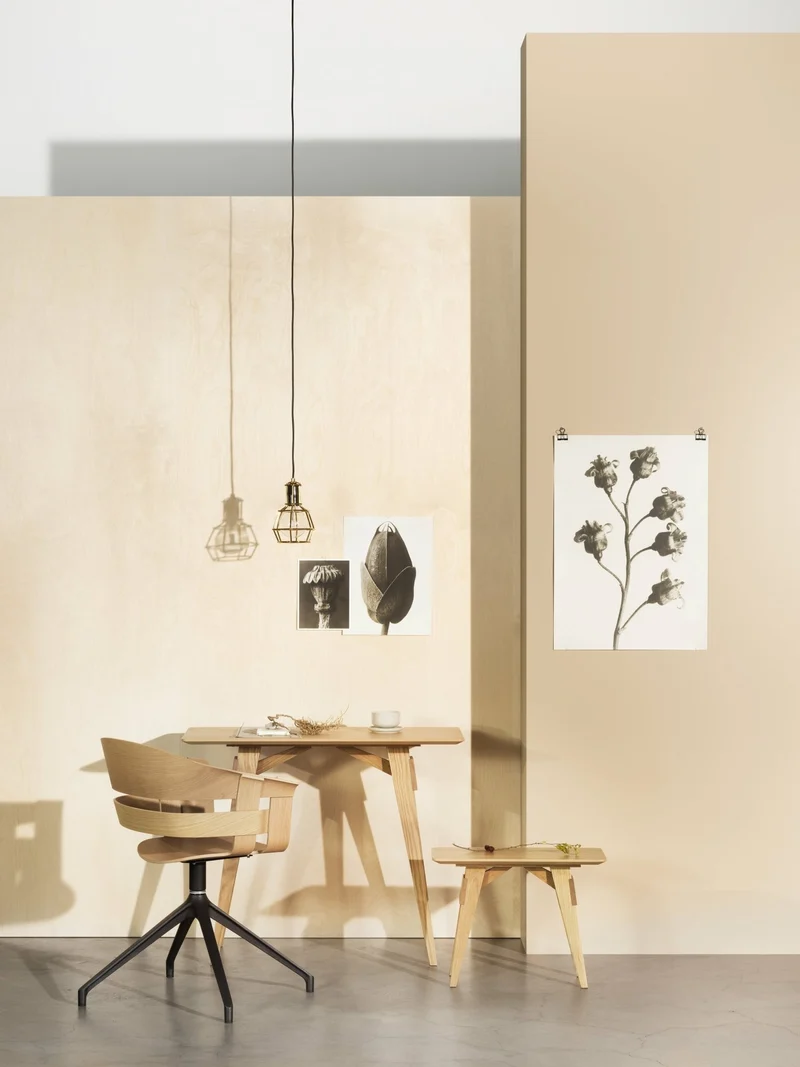 Table en chêne naturel 42 x 90 cm Arco - Design House Stockholm