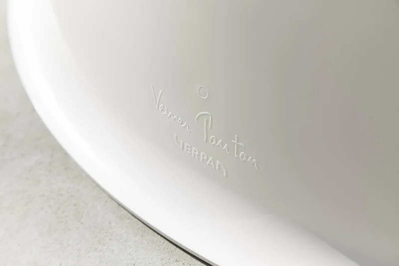 Fauteuil en polypropylène blanc Panto Pop - Verpan