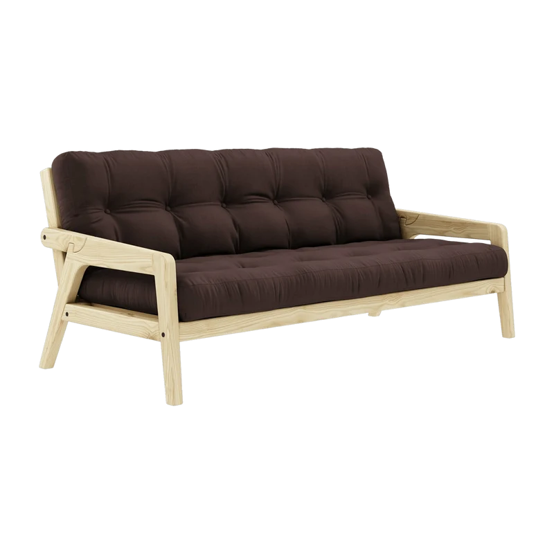 Canapé convertible marron Grab - Karup Design
