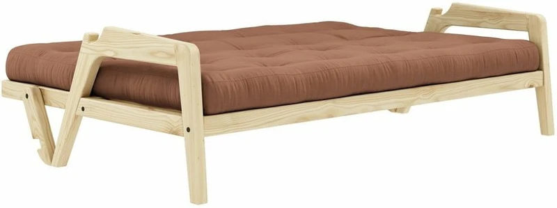 Canapé convertible marron argile Grab - Karup Design