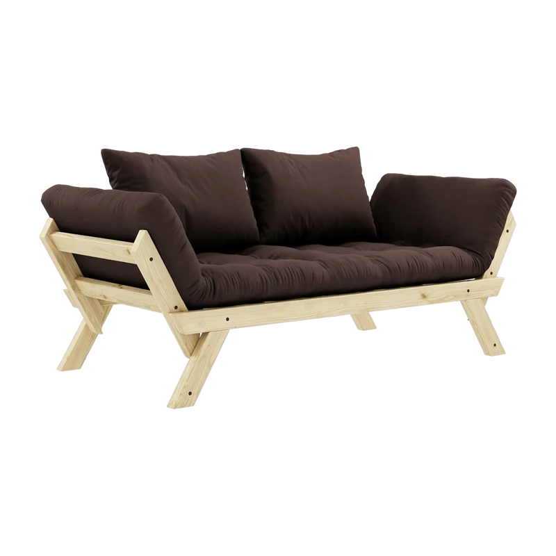 Canapé 2 places marron Bepop - Karup Design
