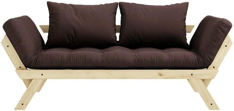 Canapé 2 places marron Bepop - Karup Design