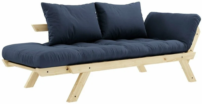 Canapé 2 places bleu marine Bepop - Karup Design