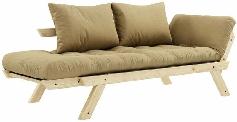 Canapé 2 places beige blé Bepop - Karup Design