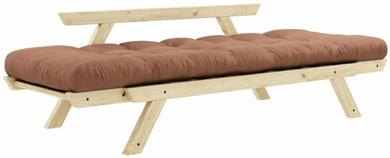 Canapé 2 places marron argile Bepop - Karup Design