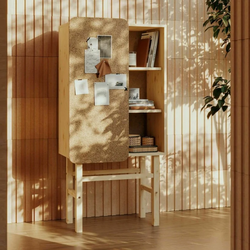 Armoire avec panneau en liège Slide - Karup Design