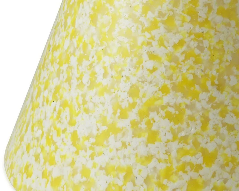 Tabouret en polyéthylène recyclé jaune Cone Bit Yellow - Normann Copenhagen