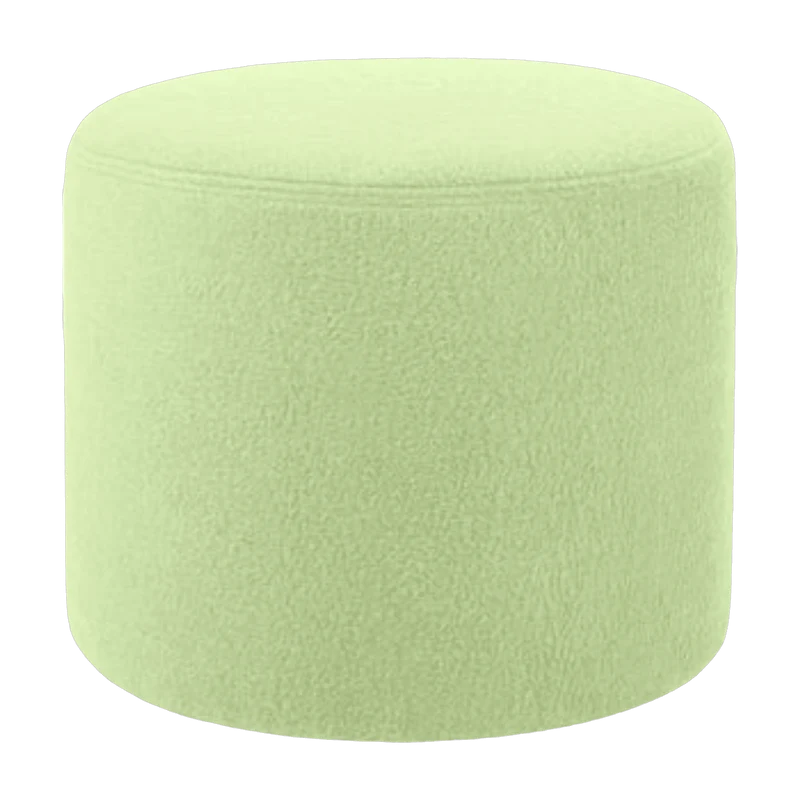 Pouf rond menthe en laine Bon - Hem