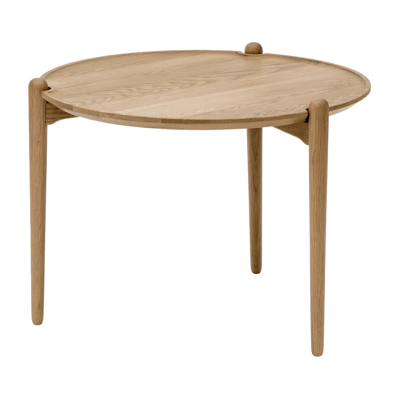 Table basse ronde en chêne 60 cm Aria - Design House Stockholm