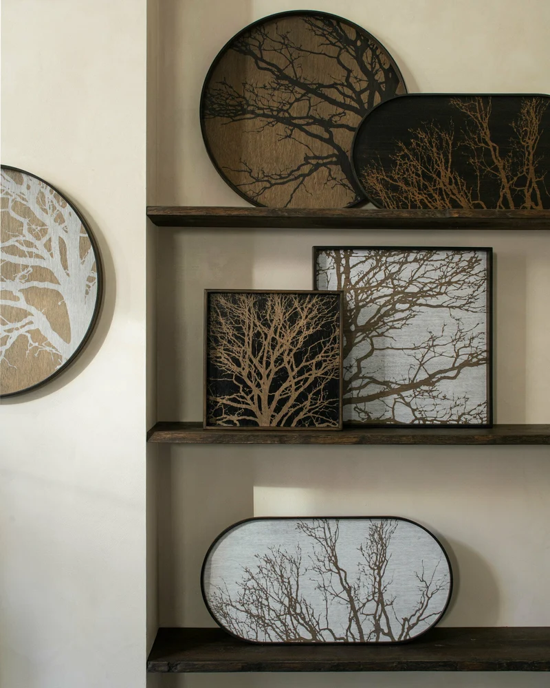 Plateau rond en bois Tree - Ethnicraft Accessories