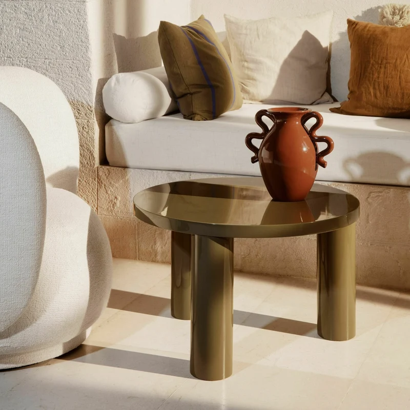Table basse vert olive Post - Ferm Living