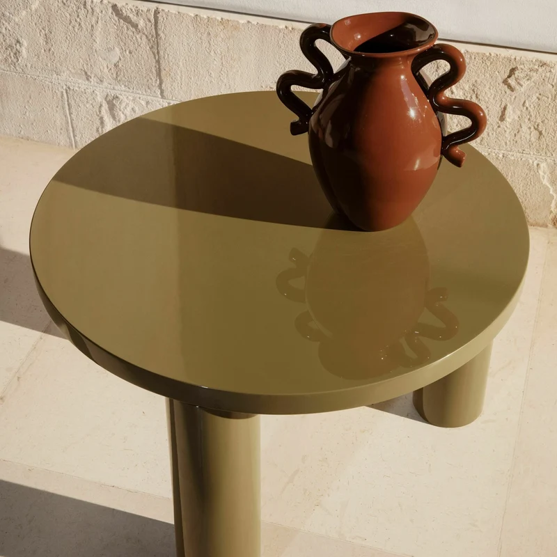 Table basse vert olive Post - Ferm Living