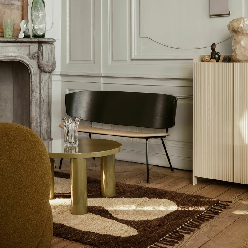 Table basse vert olive Post - Ferm Living