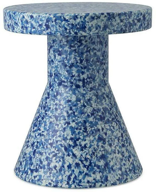 Tabouret en polyéthylène bleu Cone Bit bleu - Normann Copenhagen