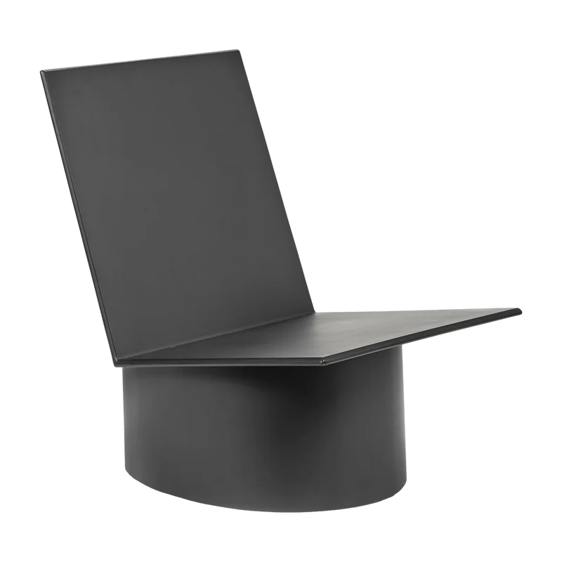 Fauteuil lounge noir Valérie - Serax