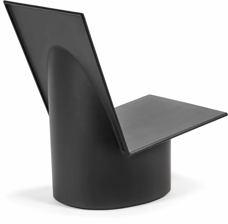 Fauteuil lounge noir Valérie - Serax