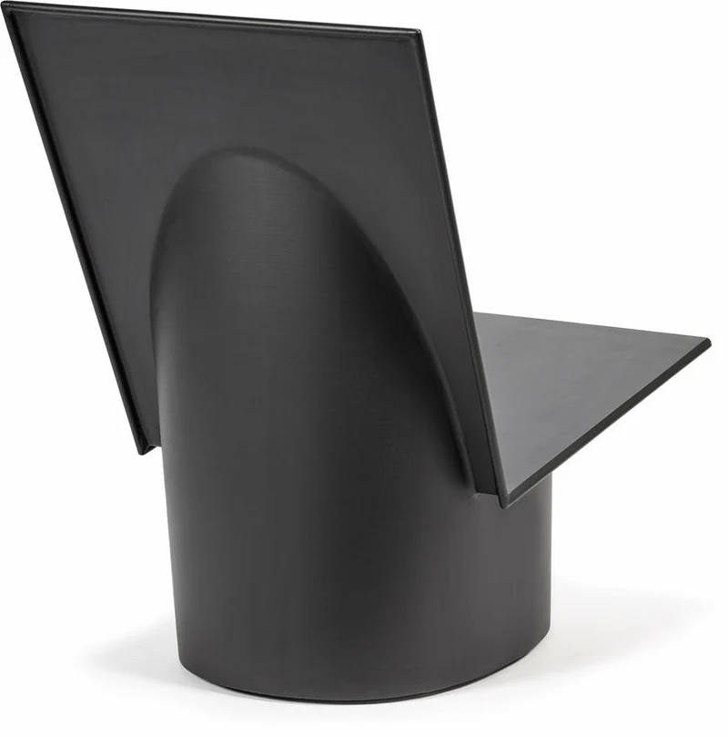 Fauteuil lounge noir Valérie - Serax