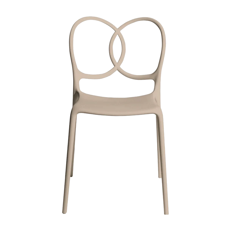 Chaise en polypropylène rose Sissi - Driade