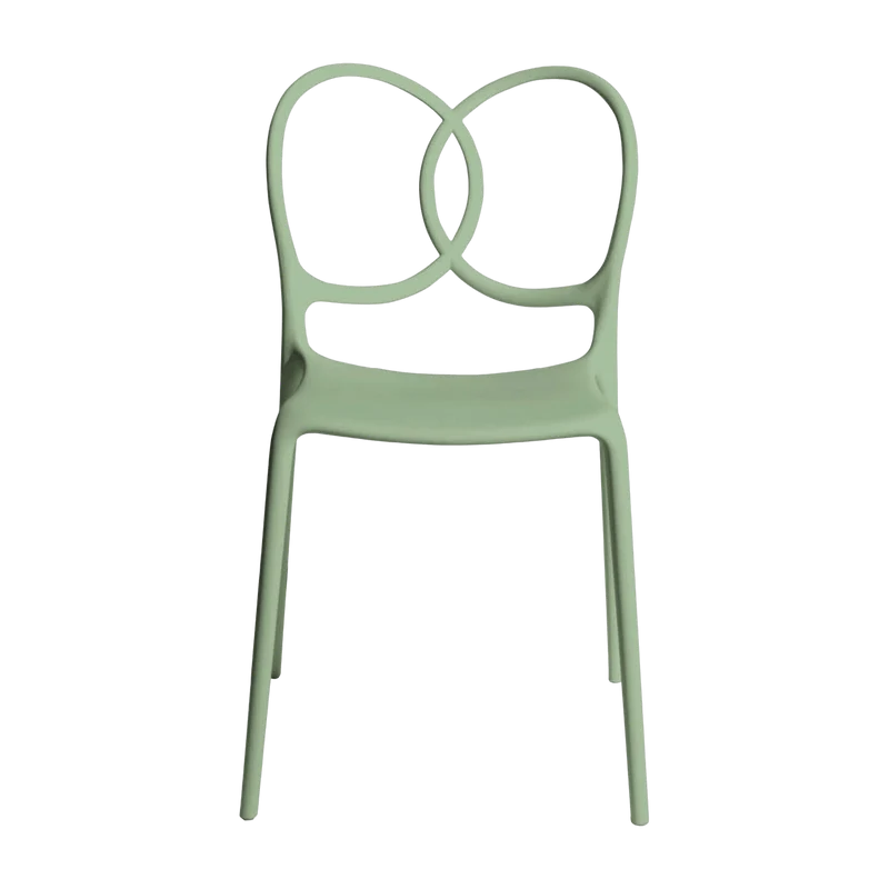 Chaise en polypropylène verte Sissi - Driade