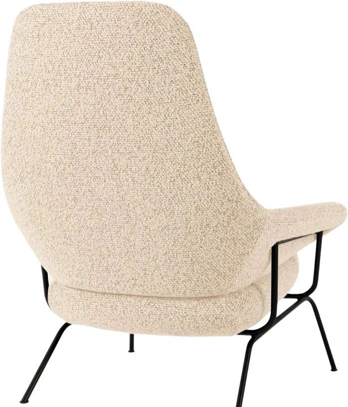 Fauteuil en laine beige Hai - Hem